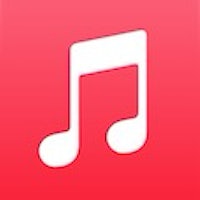 a music note icon on a red background