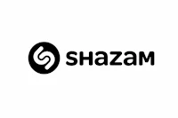 shazam logo on a white background